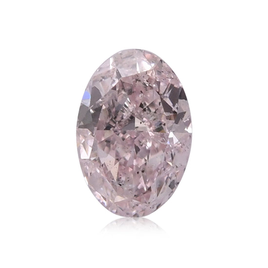 0.51 Carat Light Pink Oval Diamond SI2 GIA