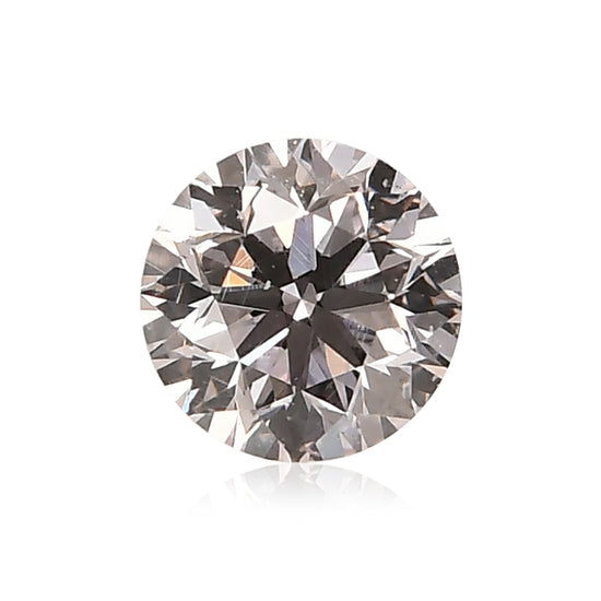 0.51 Carat Faint Pink Round Brilliant Diamond VS2 GIA