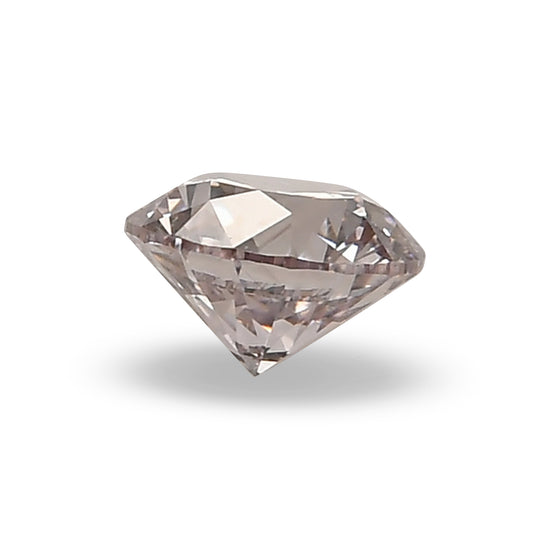 0.51 Carat Faint Pink Round Brilliant Diamond VS2 GIA