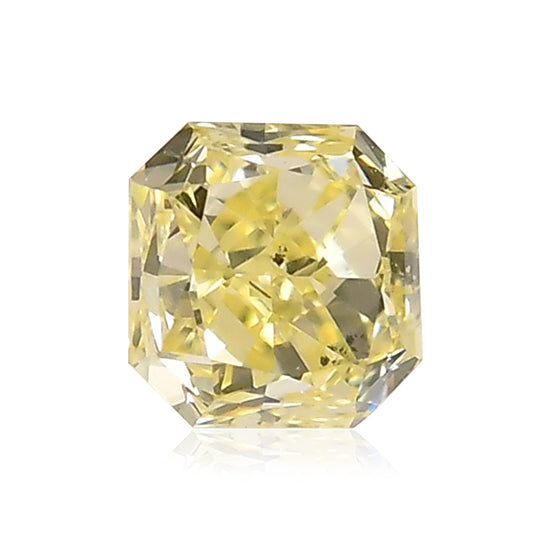 0.40 Carat Fancy Light Yellow Radiant Diamond (SI2)