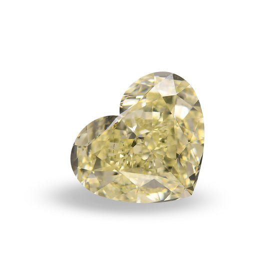 6.02 Carat W-X HEART Diamond VS2 GIA