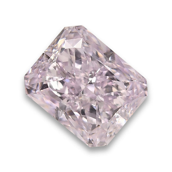 1.05 Carat Fancy Pinkish Purple Radiant Diamond VS2 GIA