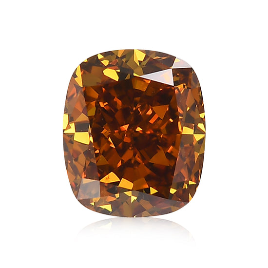 Diamante GIA a cuscino, 2.12 carati, Fancy Deep Yellowish Orange, SI2