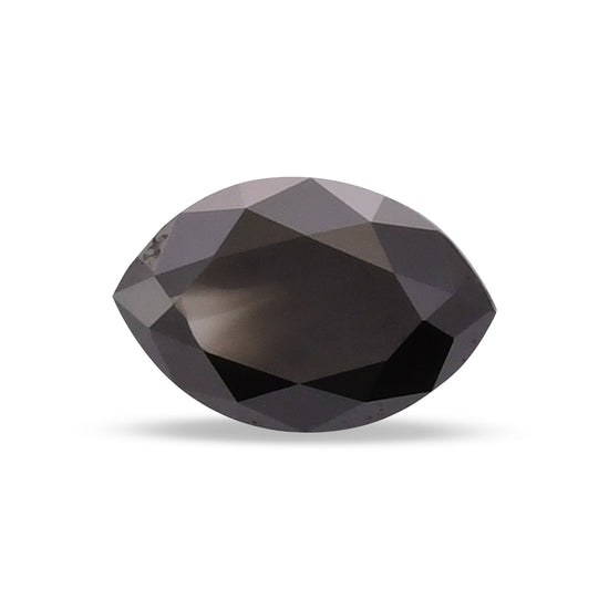 1.33 Carat Fancy Black Marquise Diamond  GIA
