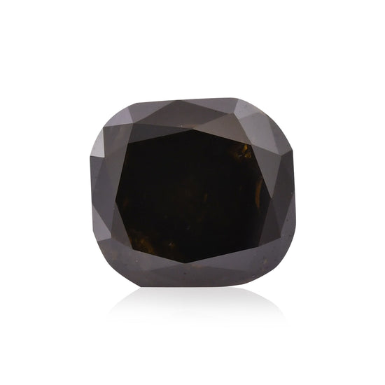 Diamante Cushion Fancy Dark Brown da 1,40 carati GIA