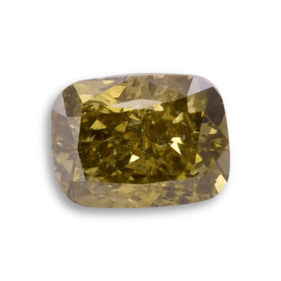 0.69 Carat Chameleon Cushion Diamond (I2) GIA