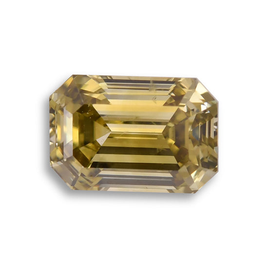 0.65 Carat Chameleon Emerald Diamond SI2 GIA