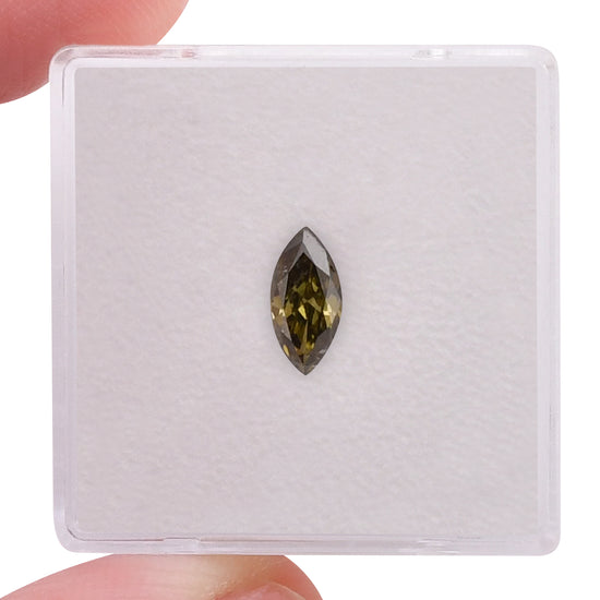 0.54 Carat Chameleon Marquise Diamond (I1) GIA