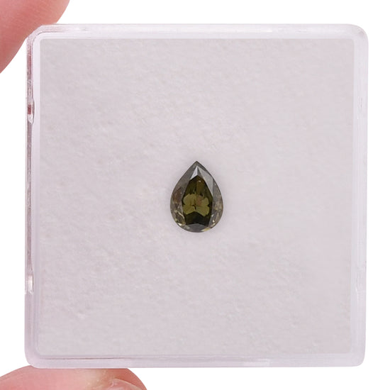 0.39 Carat Chameleon Pear Diamond (SI2) GIA