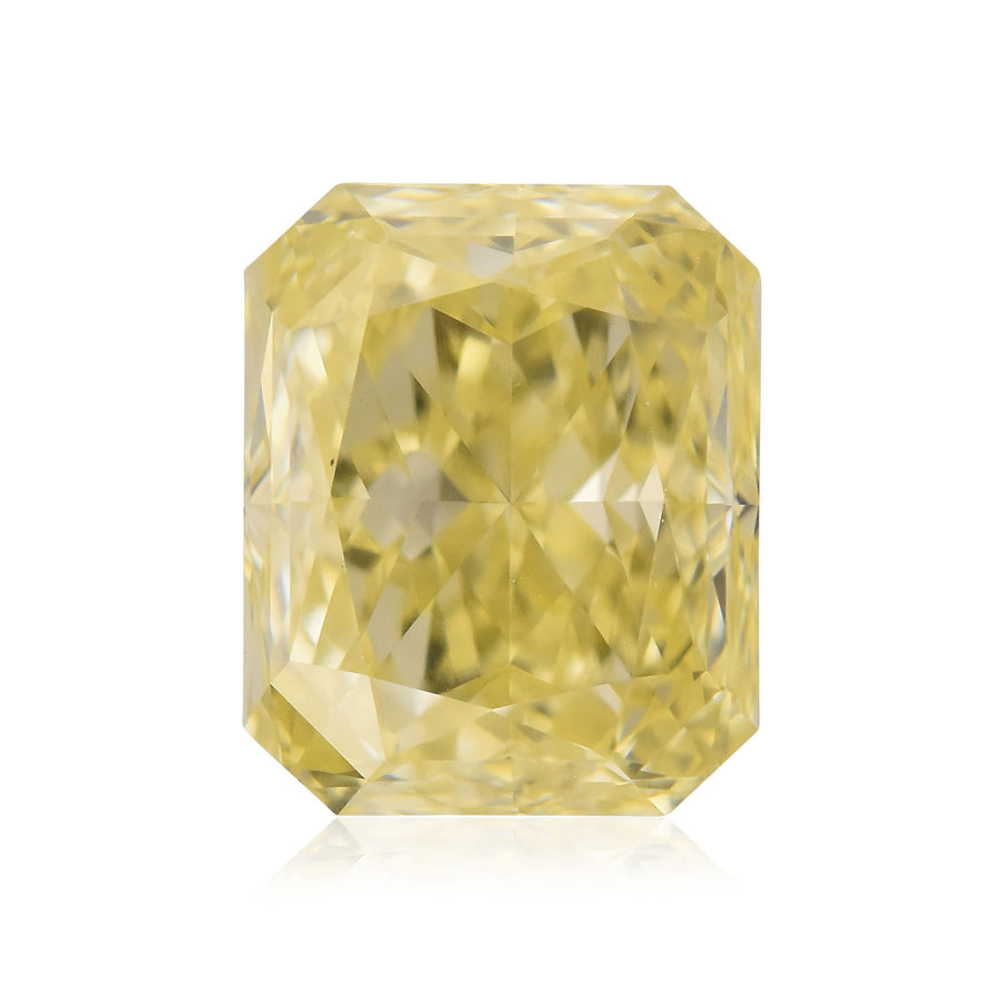 1,05 Karat Fancy Yellow Radiant Diamant VS1 GIA