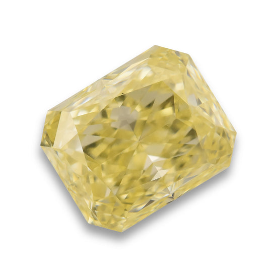 1.05 Carat Fancy Yellow Radiant Diamond VS1 GIA
