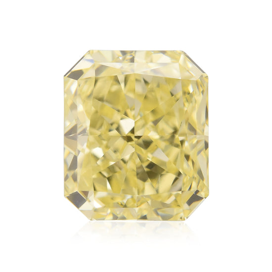 Diamante GIA Radiant Fancy Light Yellow da 1.01 carati VS1