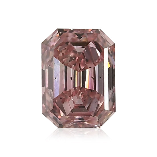 0,51 Karat Fancy Intense Pink Smaragd-Diamant SI1 ARGYLE & GIA