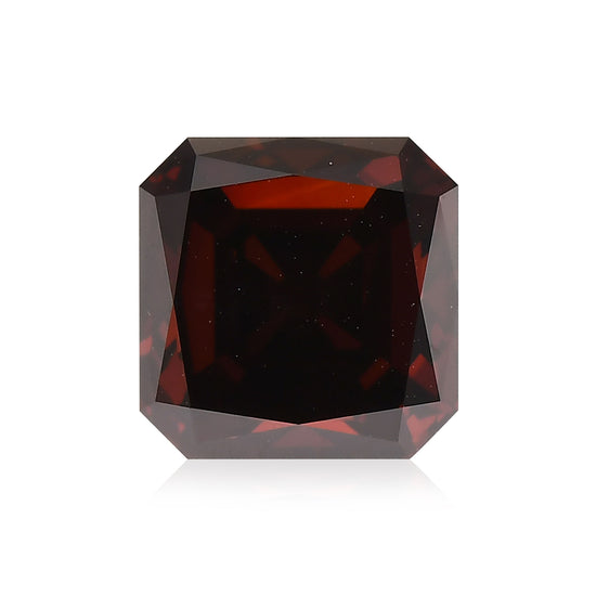 Diamante Radiant Fancy Dark Reddish Brown I1 GIA da 3,83 carati