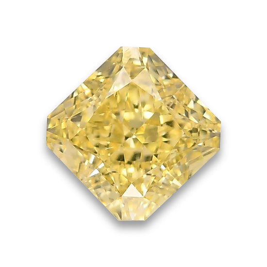 1.03 Carat Fancy Yellow Radiant Diamond VS1 GIA
