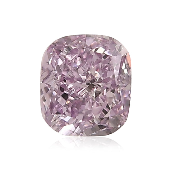 Diamante Cushion Rosa Purpureo Intenso Fantasia 0,25 Carati SI2 GIA