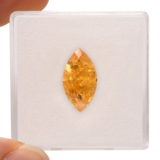 Diamante Marchesa Fancy Intense Yellow Orange di 1,70 carati GIA