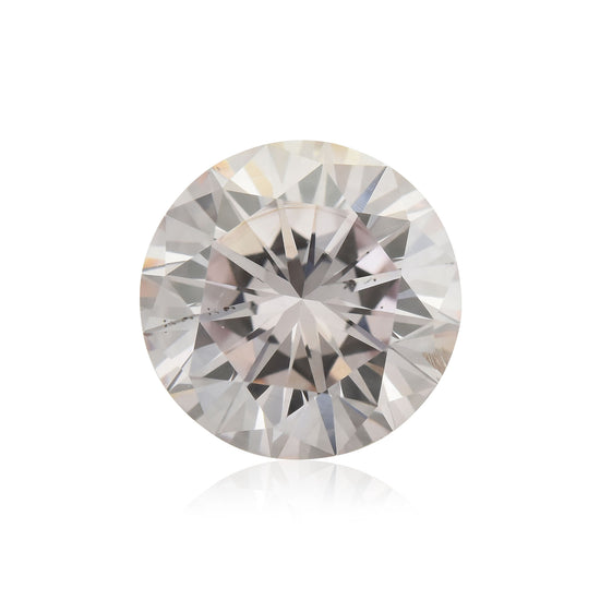 Diamante taglio brillante rotondo rosa chiaro da 1,40 carati SI2 GIA