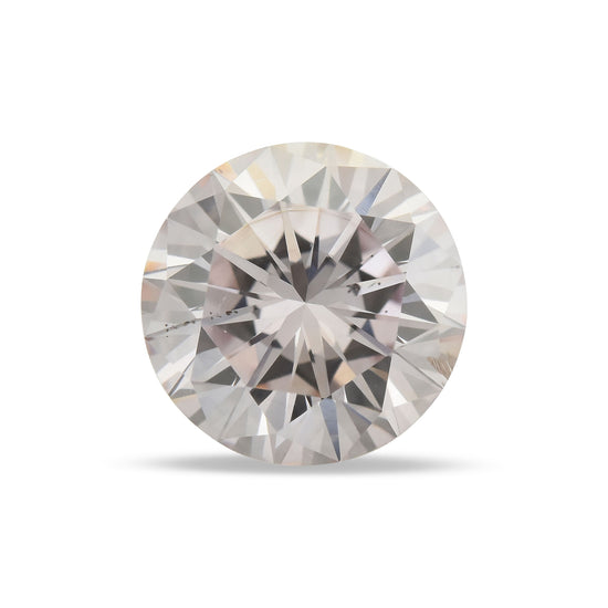 1.40 Carat Light Pink Round Brilliant Diamond SI2 GIA