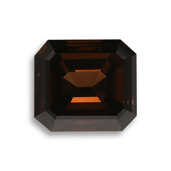 Smeraldo Fancy Dark Orangy Brown di 3,12 carati, SI2 GIA