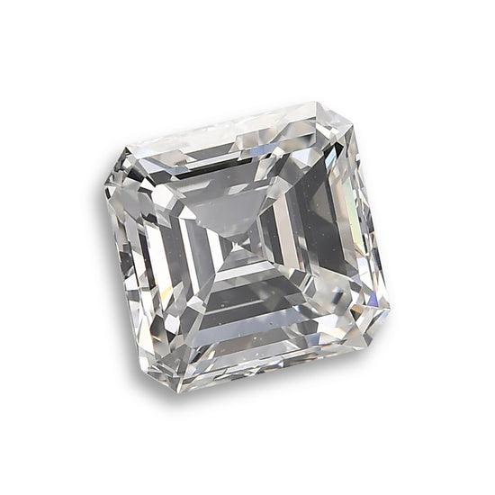 3.02 Carat H Asscher Diamond VS1 GIA