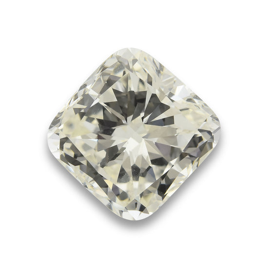 3.21 Carat K Cushion Diamond VVS2 GIA
