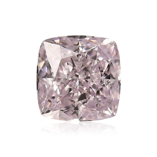0,71 Karat Fancy Light Purplish Pink Kissenschliff Diamant VS1 GIA