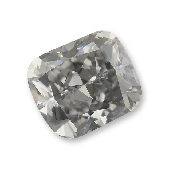 0.36 قيراط ألماسة وسادة Fancy Blue Gray VS1 GIA