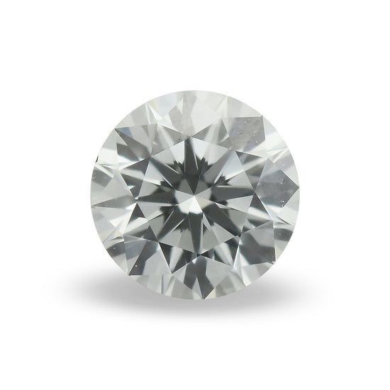 0.17 Carat Faint Green Round Brilliant Diamond (VS1) GIA