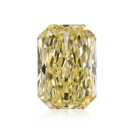 Diamante Radiante Giallo Chiaro Fancy da 1.20 Carati IF GIA