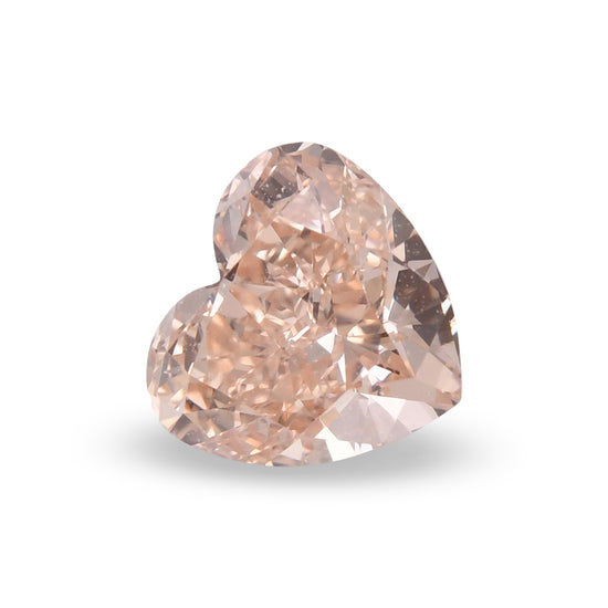 Diamante a cuore Fancy Brownish Orangy Pink da 1,57 carati VS2 GIA