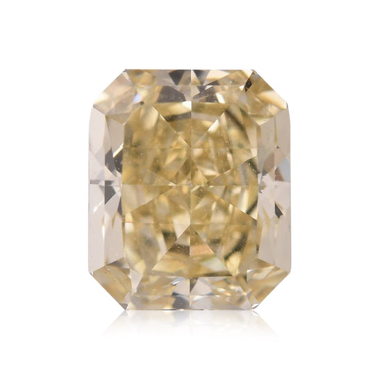 Diamante Radiant Fancy Brownish Yellow da 1,16 carati IF GIA