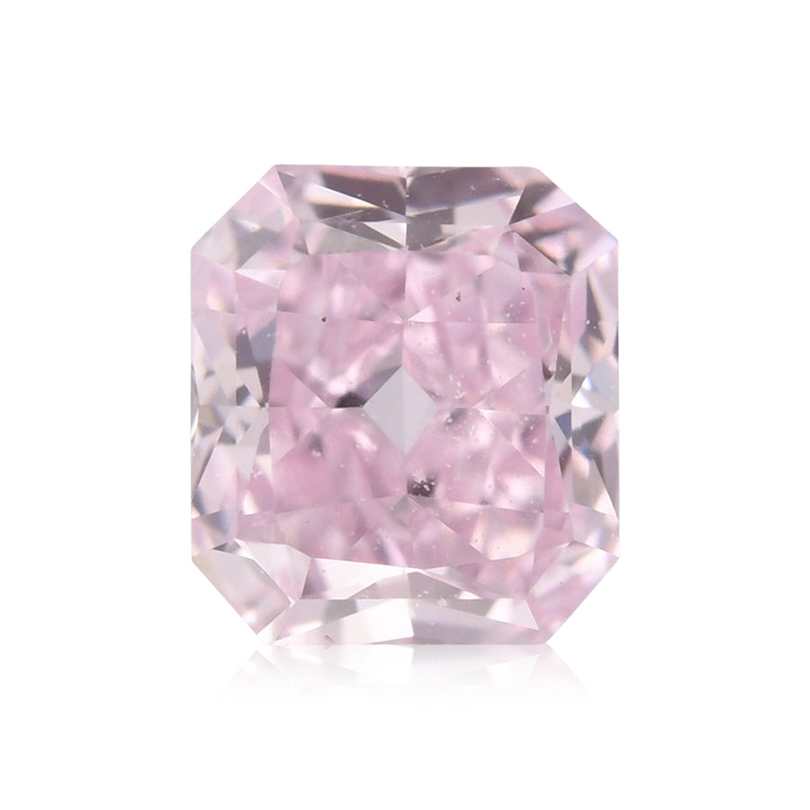 0.27 Carat Fancy Purplish Pink Radiant Diamond SI1 GIA