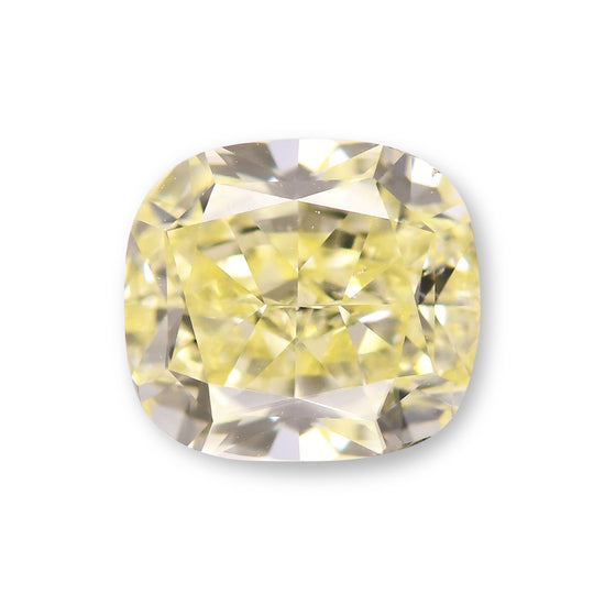 1,71 Karat Fancy Light Yellow Kissenschliff Diamant VS2 GIA