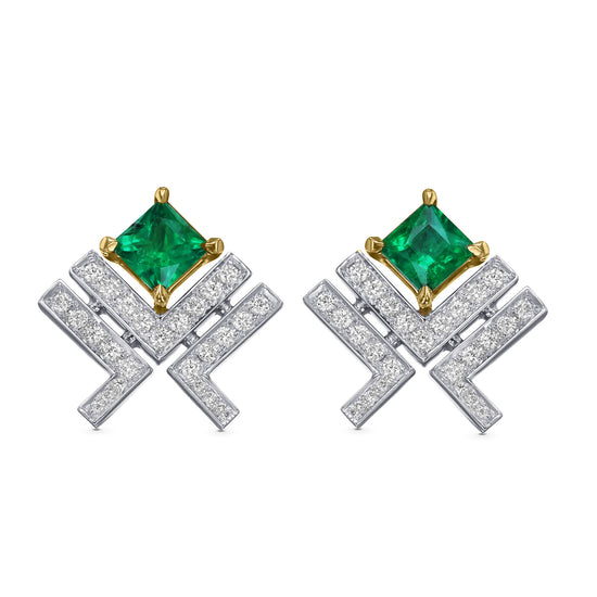 LEGACY - Princess Emerald Earrings