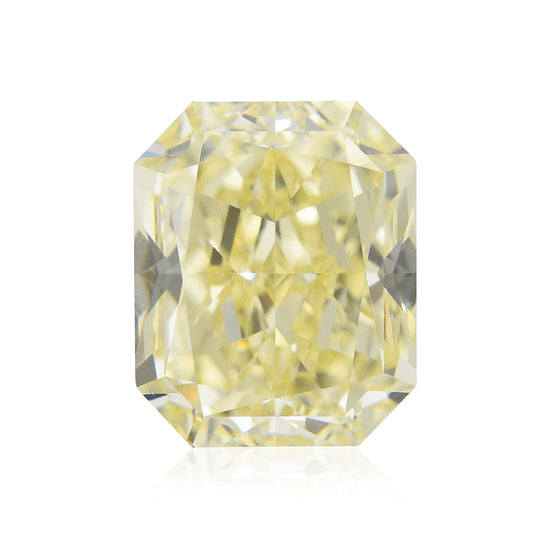1.23 carati Fancy Light Yellow Radiant Diamond VVS2 GIA