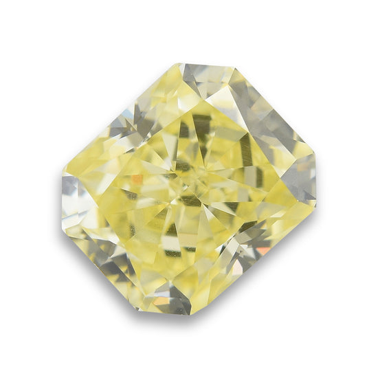 0.90 Carat Fancy Yellow Radiant Diamond VS1 GIA