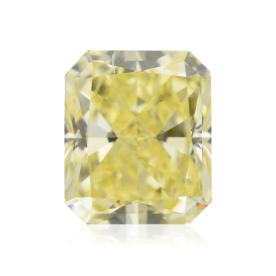 0,76 Karat Fancy Yellow Radiant Diamant SI2 GIA