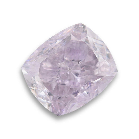 1,02 Carati Diamante Fancy Purple Pink Taglio Cuscino VS2 GIA