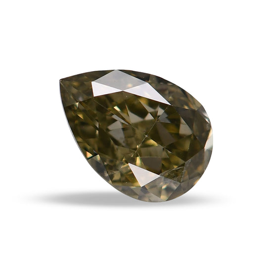 0.36 Carat Chameleon Pear Diamond I1 GIA