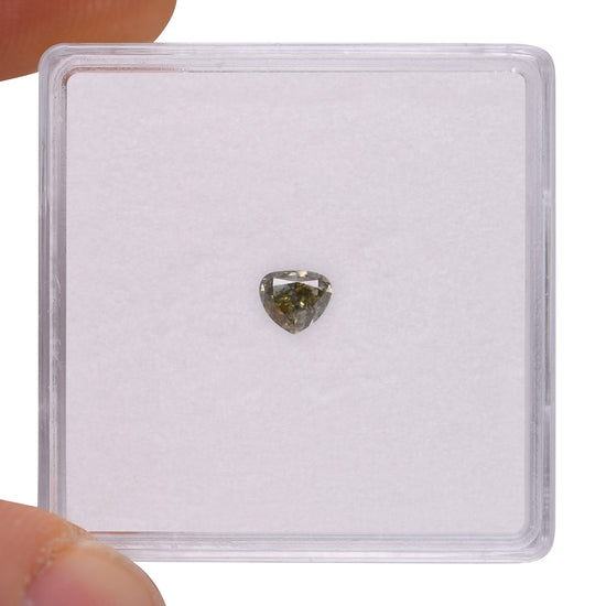 0.25 Carat Chameleon HEART Diamond SI1 GIA