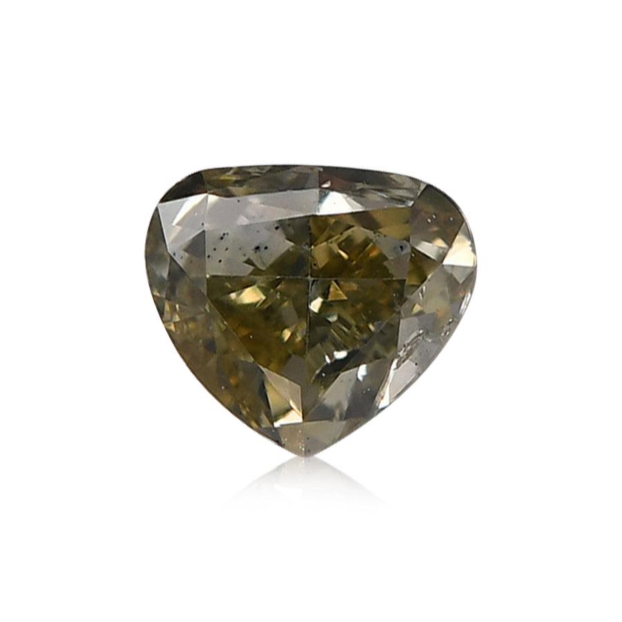 Diamante a CUORE Camaleonte da 0,25 carati SI1 GIA