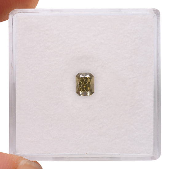 0.34 Carat Chameleon Radiant Diamond VS2 GIA