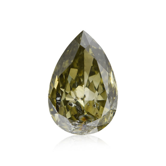 Diamante a Pera Camaleonte (I2) GIA da 0,24 carati