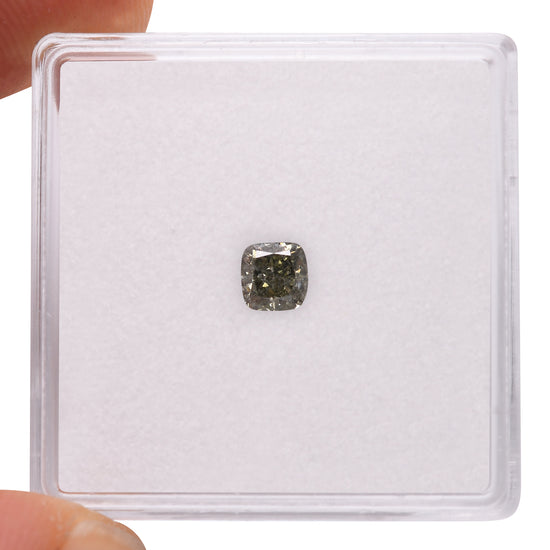 0.38 Carat Chameleon Cushion Diamond I2 GIA
