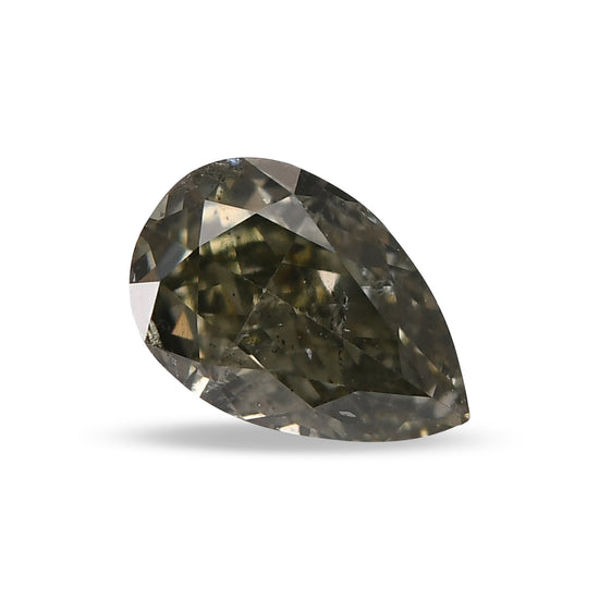 0.31 Carat Chameleon Pear Diamond I2 GIA