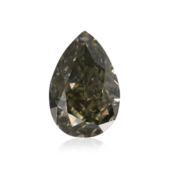 Diamante camaleonte a pera da 0,31 carati I2 GIA