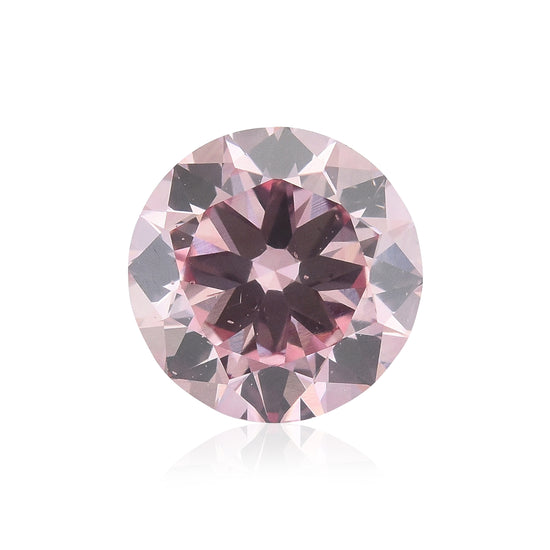 Diamante Argyle rotondo a brillante rosa intenso fantasia, 1,02 carati, SI1 GIA