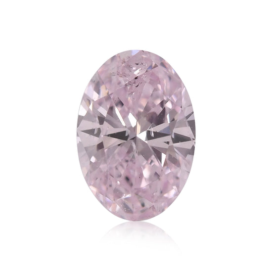 0,26 Karat Fancy Light Purplish Pink Oval Diamant (VS-SI) GIA