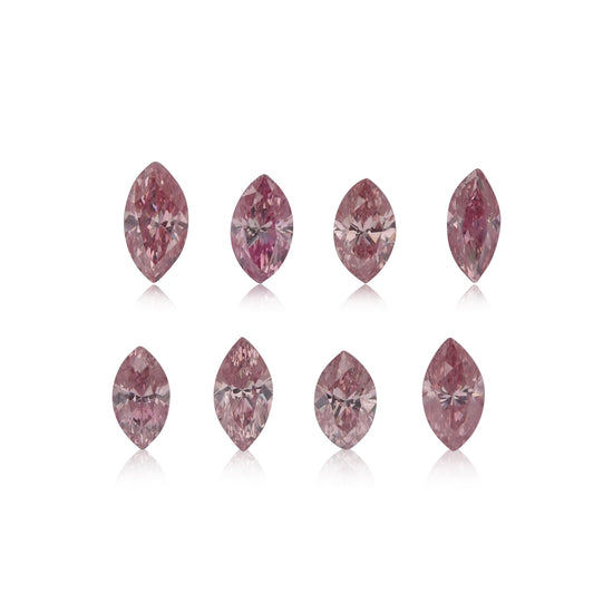 Diamanti Marquise Rosa Intenso Fantasia (SI) da 0,23 Carati
